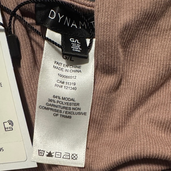 Dynamite Crisscross Halter Top in Mauve - Picture 3 of 5